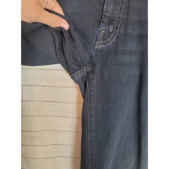 MOTHER DESTRUCTED HIGH WAISTED LOOKER IN COFFEE, TEA OR ME, SZ 26 - Picture 7 of 16